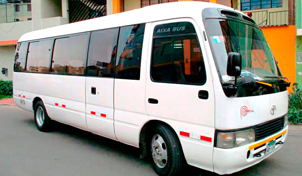 Minibus Blanco